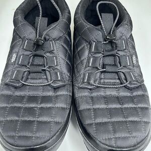 Vans Black Quilted Slip-On